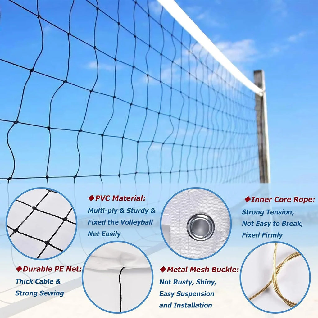 Professional Sport Training Standard Badminton Replacement Net Portable Folding Multipropose Net Home Garder Orchard Protect Net Qme