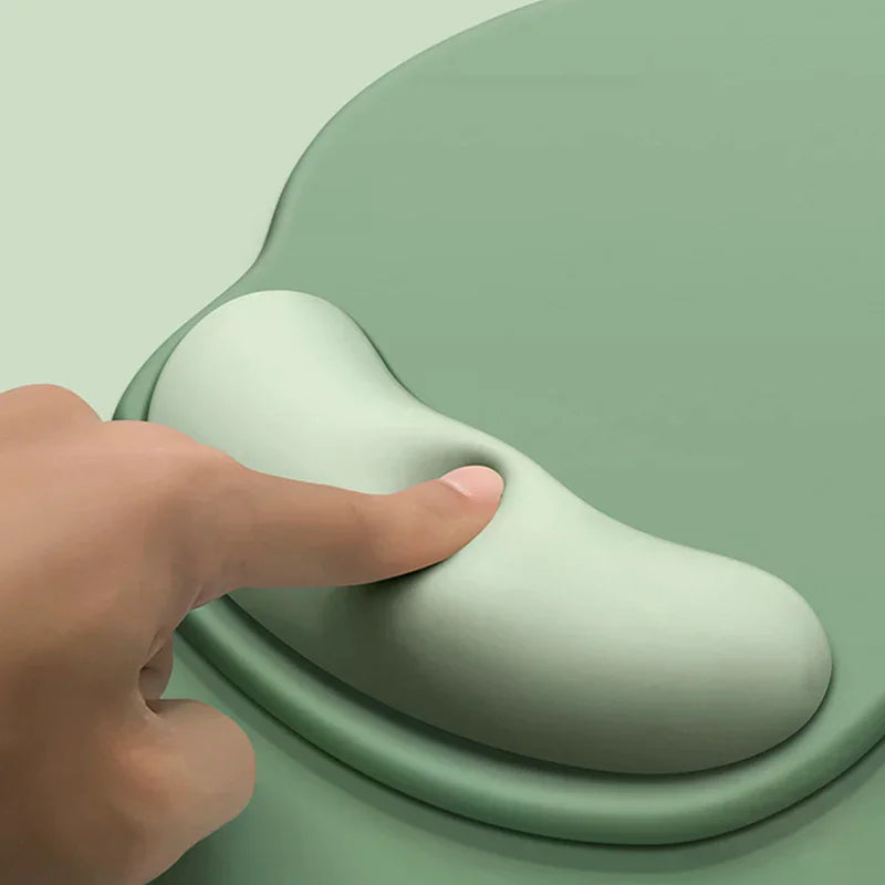 Non Slip Ergonomic Mouse Pad Wrist Support Gradient Soft Comfortable Qme