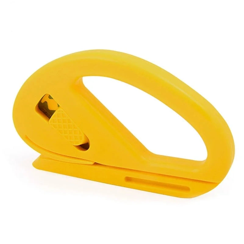 Easy-Glide Wrapping Paper Cutter Safe Razor Blade Design Suitable Ideal for Gift Wrap Crafts & Office Use for Perfect Cuts Qme Yellow