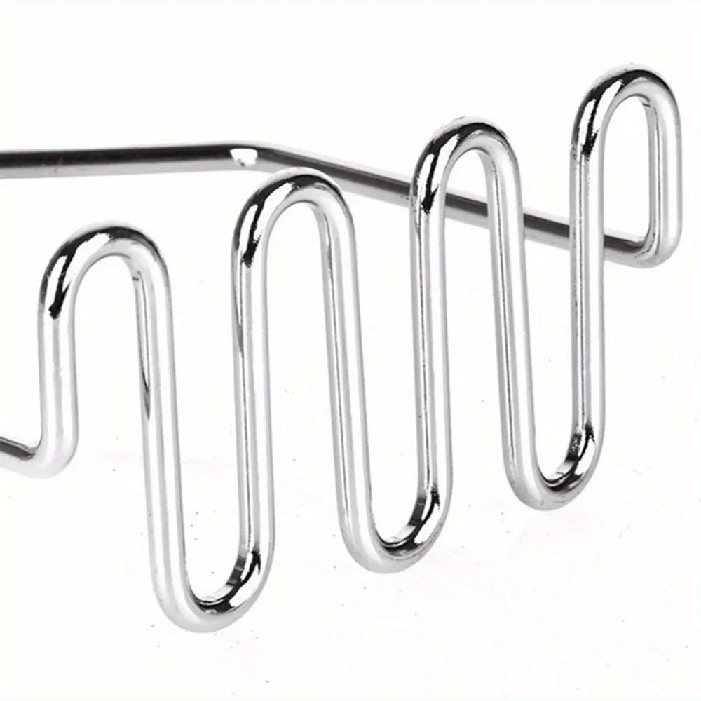 Stainless Steel Potato Masher, Wave Potato Masher, Kitchen Gadgets Qme