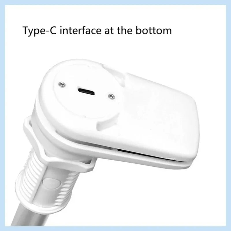 1PC Baby Stroller Monitor Stand with Cable Data Transmission Security No-Drill Retractable Crib Camera Holder Qme