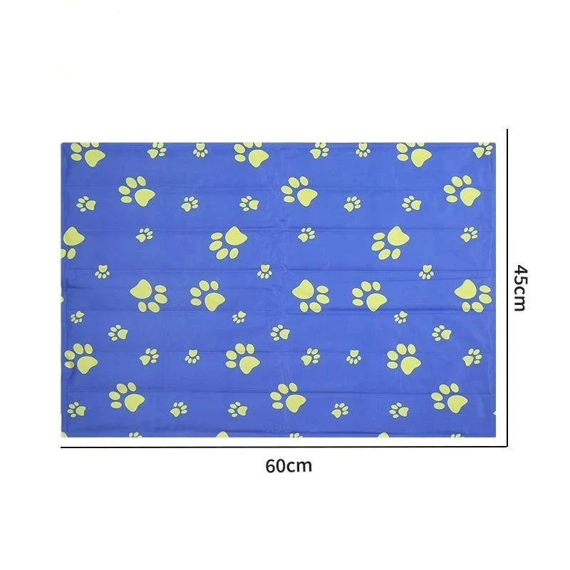 Reusable Pet Cooling Mat Waterproof Gel Pad Dogs Cats Summer Non Qme A10
