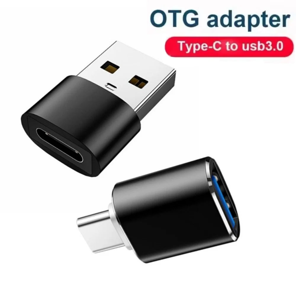 USB 3.0 Type-C OTG Date Adapter Usb C Male To Type C Otg Charger Converter TYPE C female to USB male 2.0 Mobile Phone Charging Qme