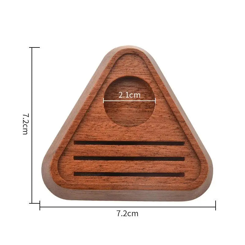 Coffee Puck Screen Stand Reusable Wooden Filter 51 53 Portafilter Qme Coffee
