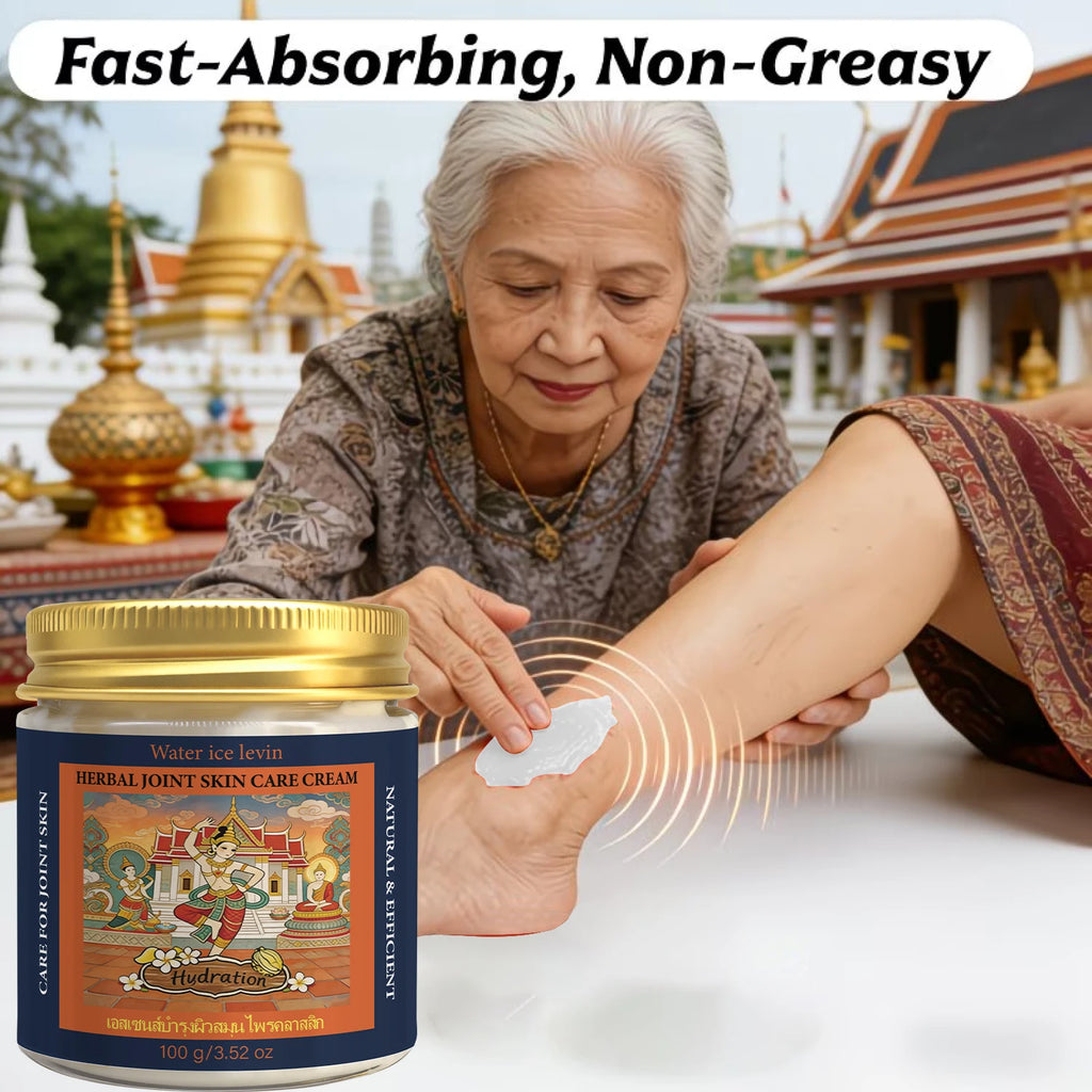 Herbal Joint Care Body Cream - Thai Traditional Formula, Moisturizing & Firming Skin Qme