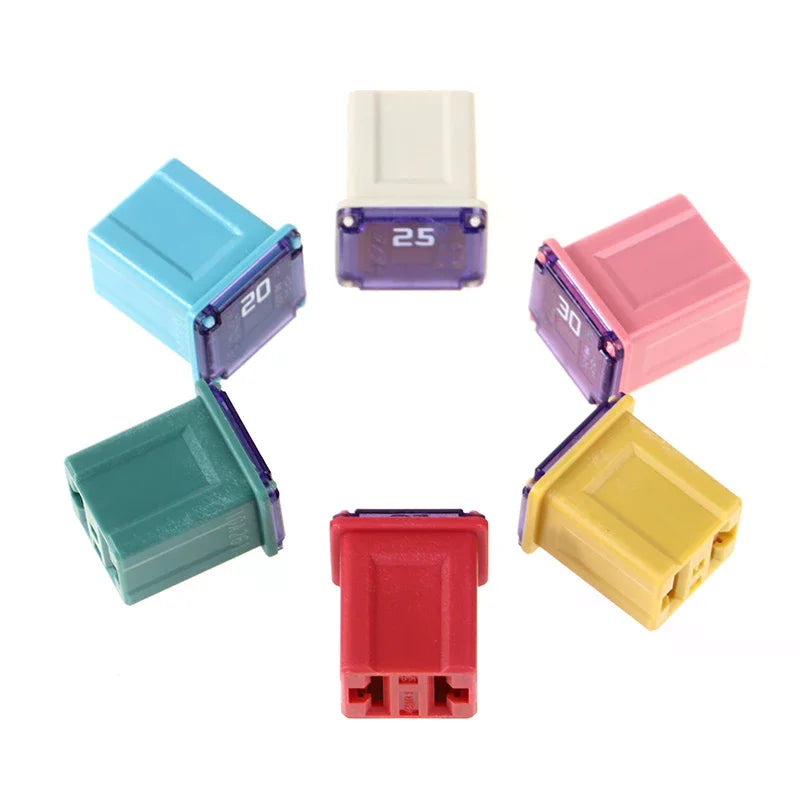 Square Fuse 20A 25A 30A 40A 50A PEC Automotive Car Tube Waterproof Qme