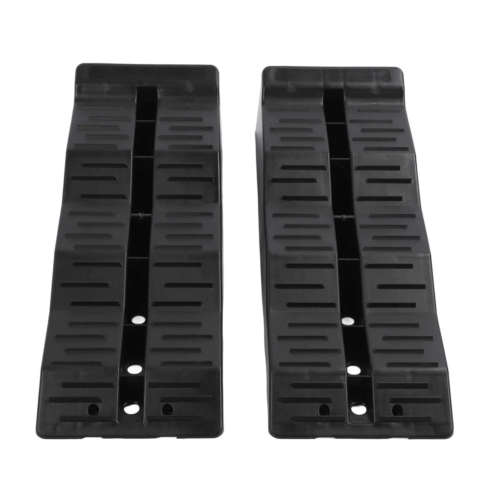 RV Leveling Ramps 11000LBS Load Capacity RV Leveler Wheel Chock for Travel Trailer Campers Truck RV Leveling Blocks Qme