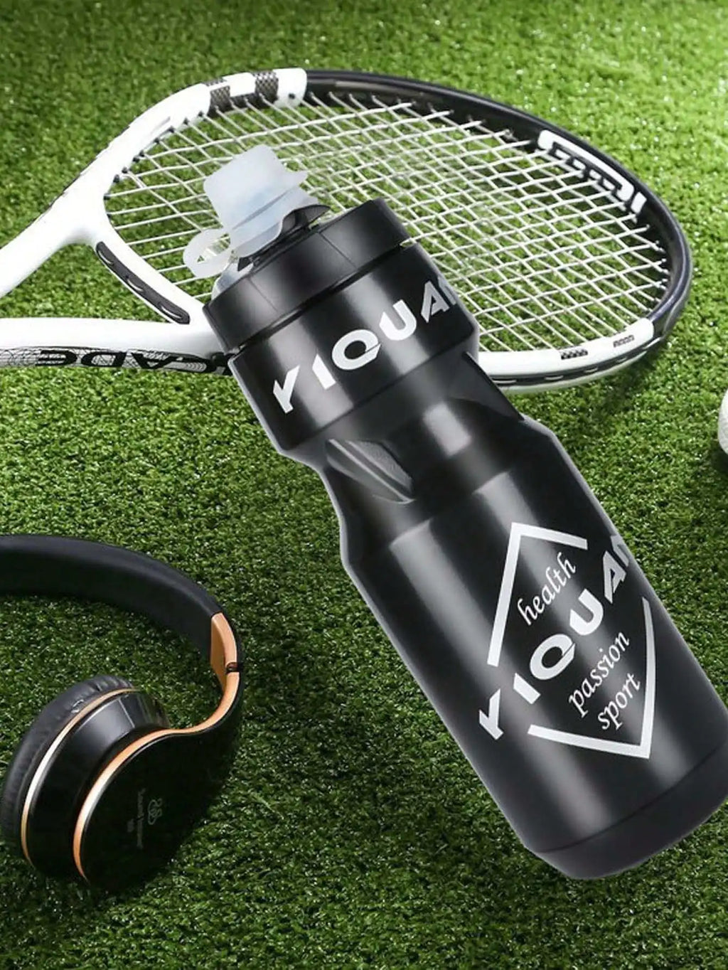 1 Reusable Creative Sports Water Bottle Leak Proof Squeeze Able Qme