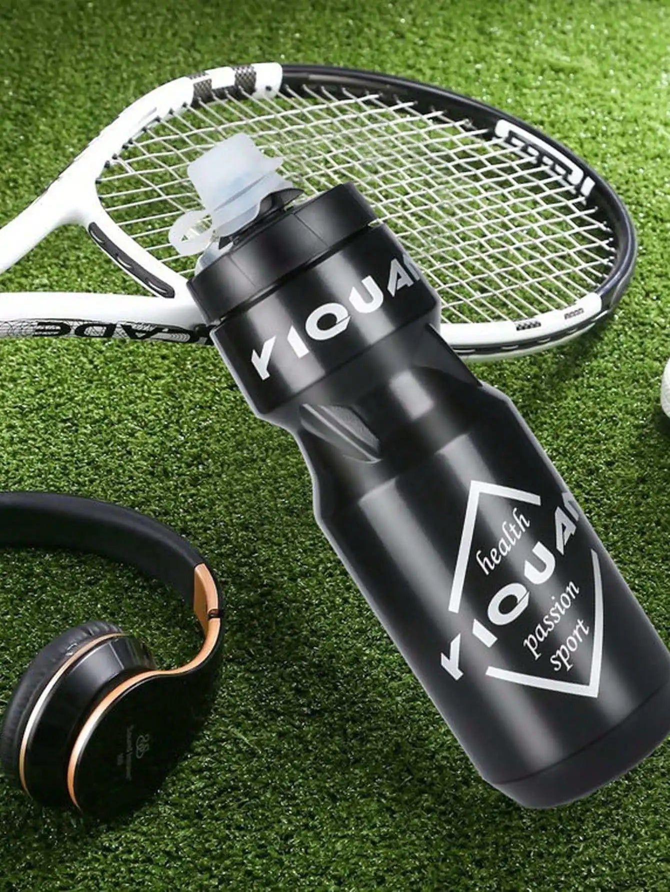 1 Reusable Creative Sports Water Bottle Leak Proof Squeeze Able Qme