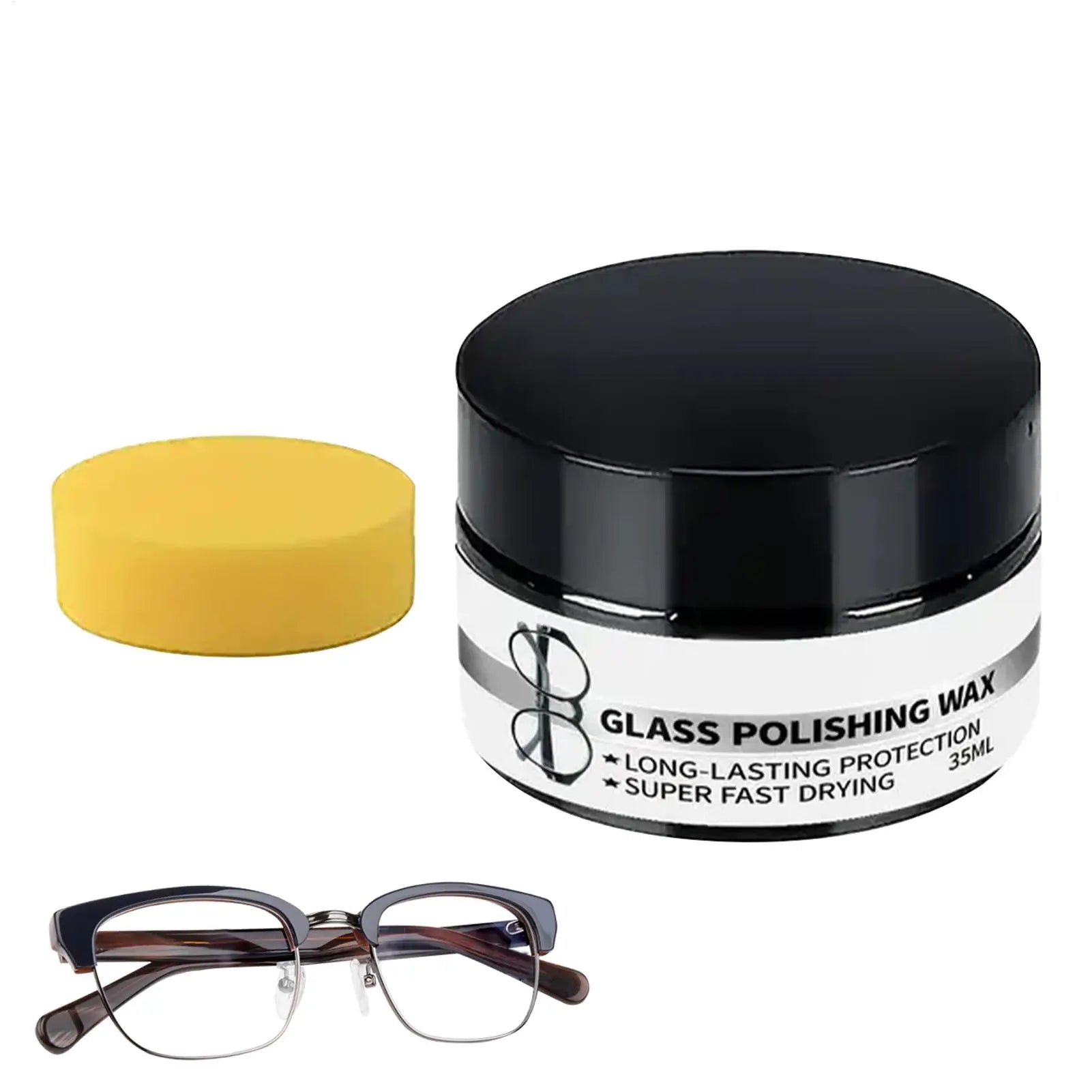 Eye Glass Scratch Remover Repair Polishs Cleaner Quick Eyeglass Scratch Polishing Kit For Windshield Camera Screen Watch Phone Qme