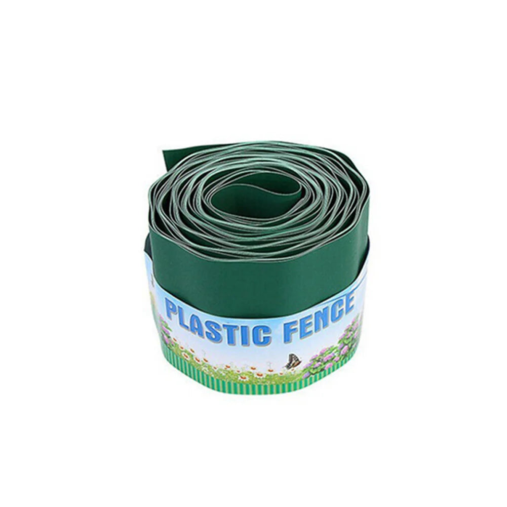 10cm 15cm 20cm Garden Grass Lawn Edge Border Fence Path DIY Flexible Lawn Edging Border Fence For Outdoor Landscape Garden Decor Qme 10cmx9M