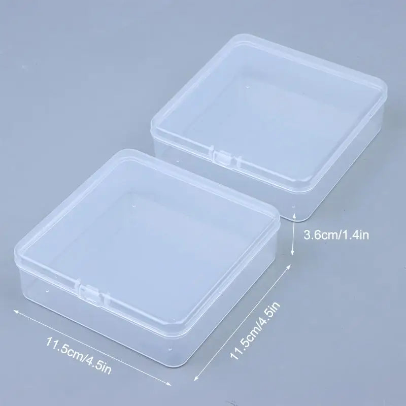 2 PCS Plastic Waterproof And Moisture-proof Storage Case For Playe Plastic Case Qme A2