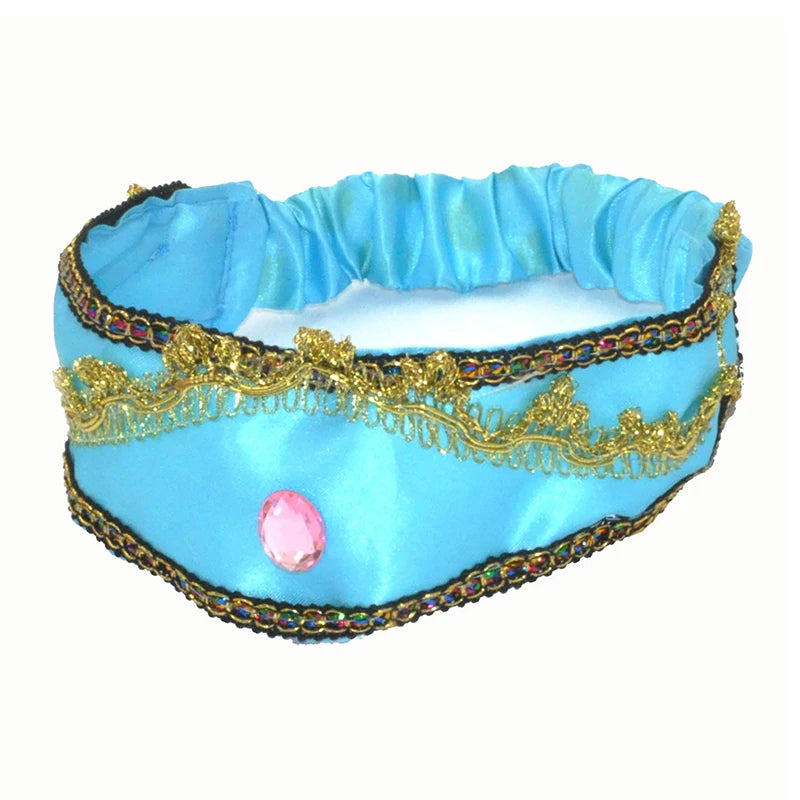 Captivating Jasmine Blue Crystal Headbands Girls Ideal Arabian Qme