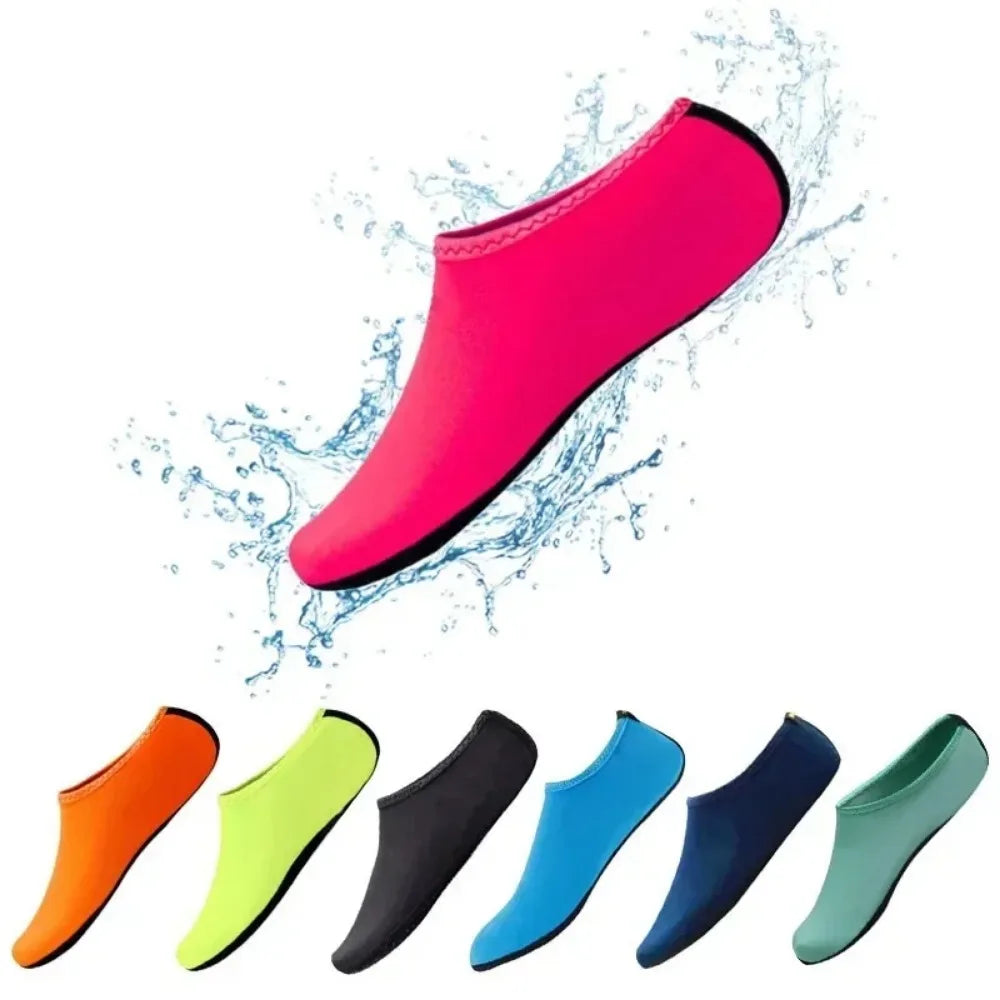 Non-slip Unisex Water Shoes Swimming Diving Socks Summer Aqua Beach Qme