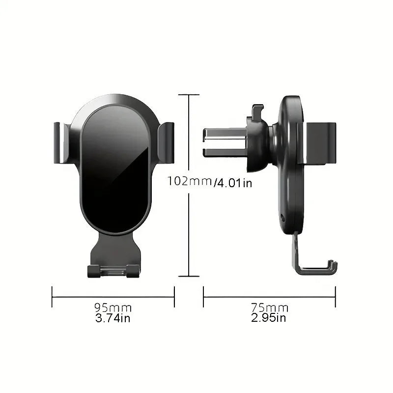 1pc Car Phone Bracket: Securely Mount Your Phone for Safe Navigation! Qme