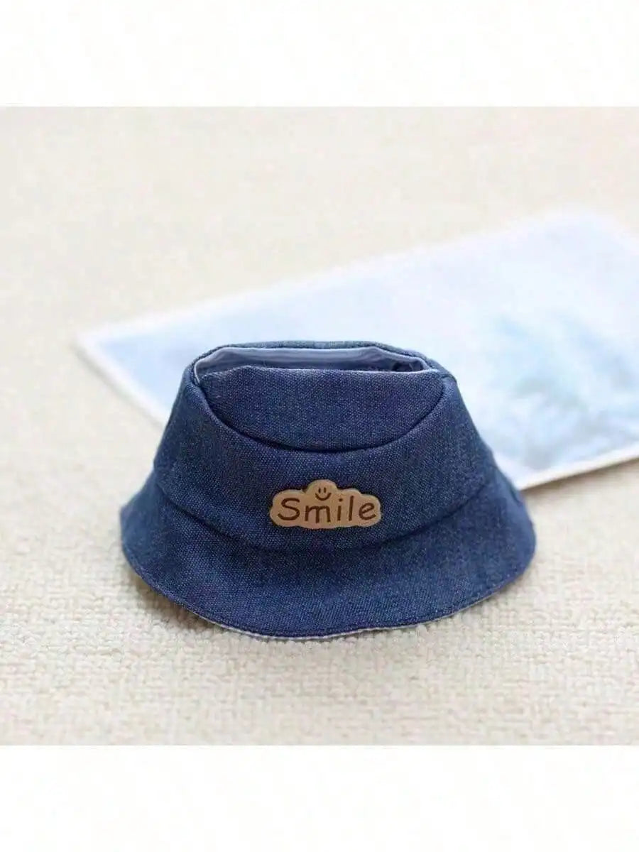Best-selling Labubu Fisherman Hat Hanging Decoration Accessories Qme Blue One Size