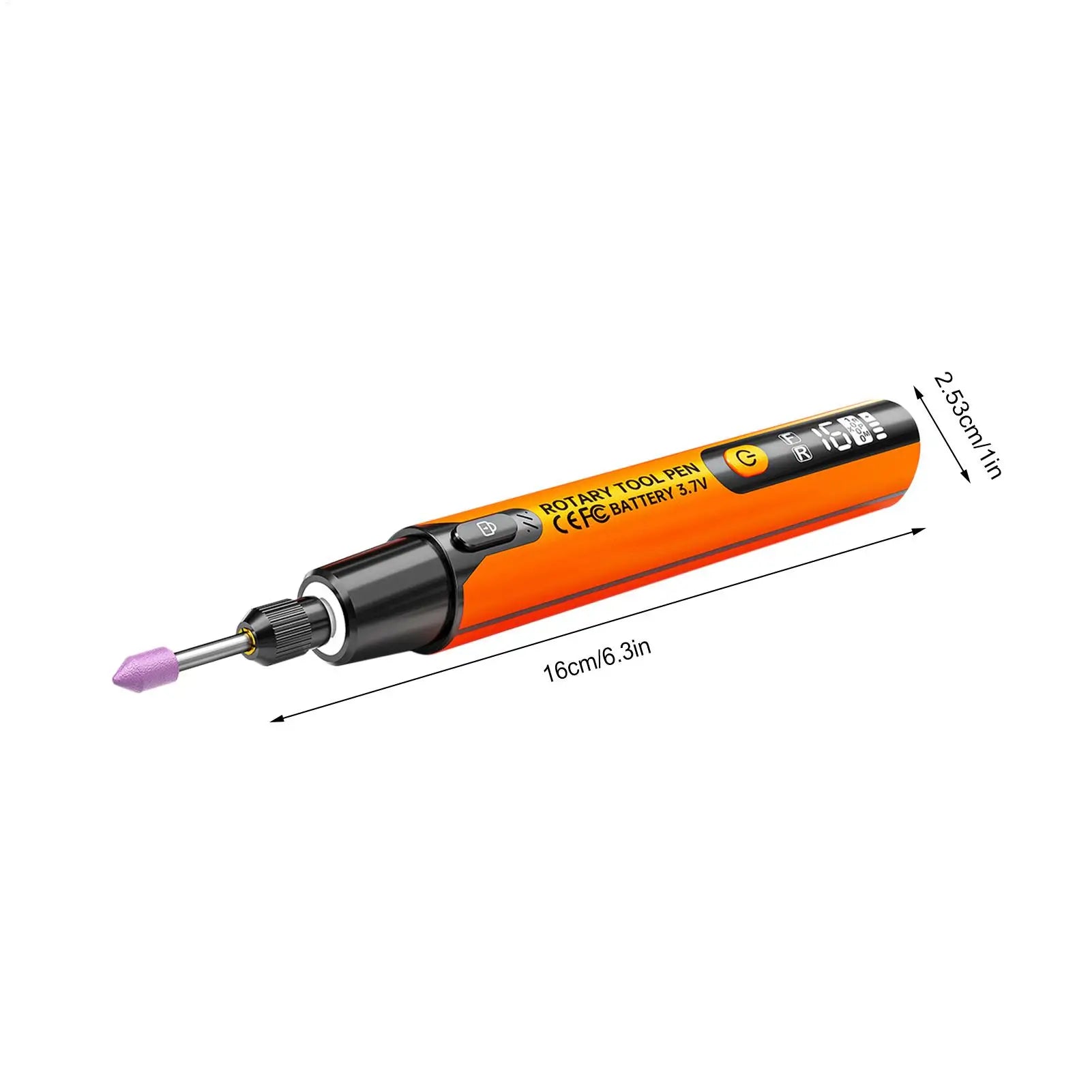 Rotary Tool 6 Speed Rechargeable Drilling Pen Electric Light Jewelry Qme