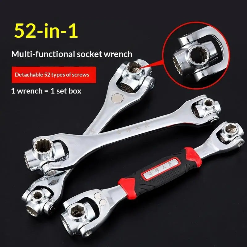360 Degree Rotation 52 1 Hand Spline Bolts Sleeve Works Multi-tool Qme