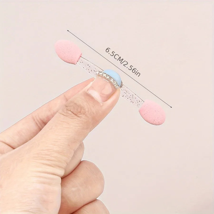 Dual-ended Nail Art Sponge Sticks Multifunctional Double Headed Qme