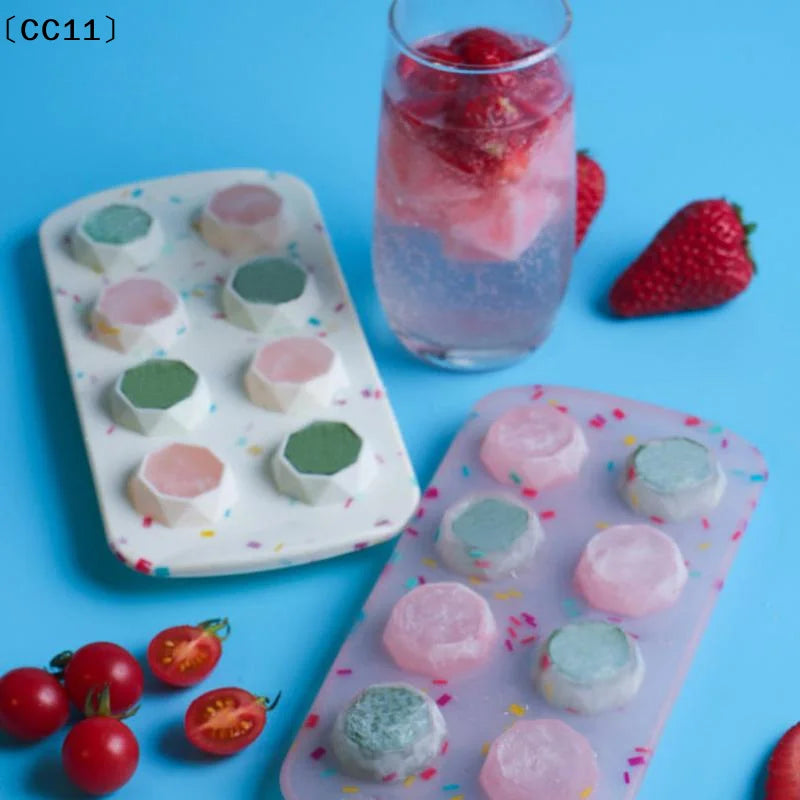 Mold Star Heart Shape Chocolate Candy Molds Silicone Trays Qme