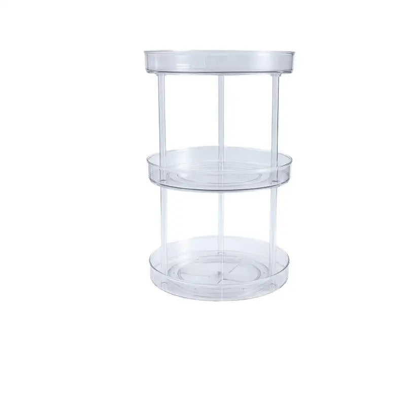 Kitchen Storage Rack Multi-layer Turntable Cosmetic Office Desktop Qme