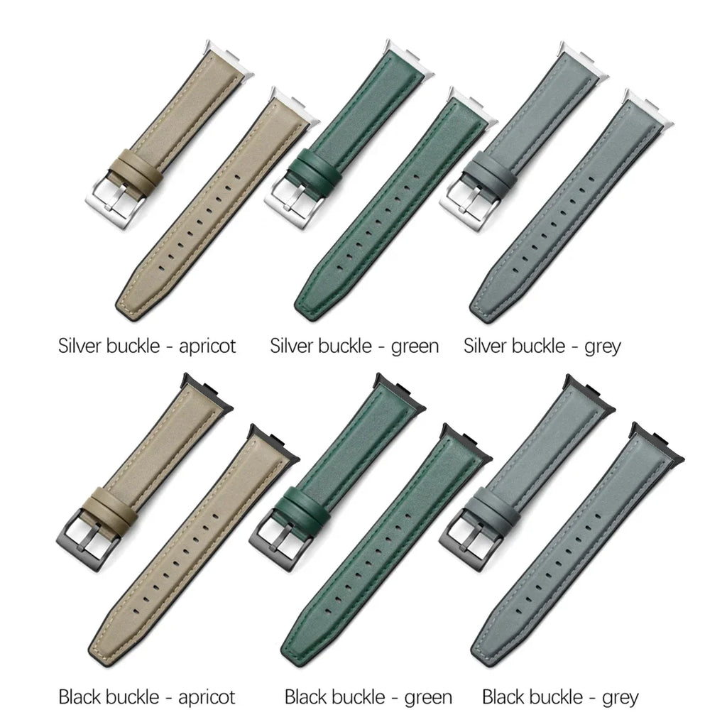 Band Leather Bracelet for Redmi watch 4 Wrist Strap for Xiaomi Mi band 8 pro watchband Smart watch Sports Strap Accessoeies Qme