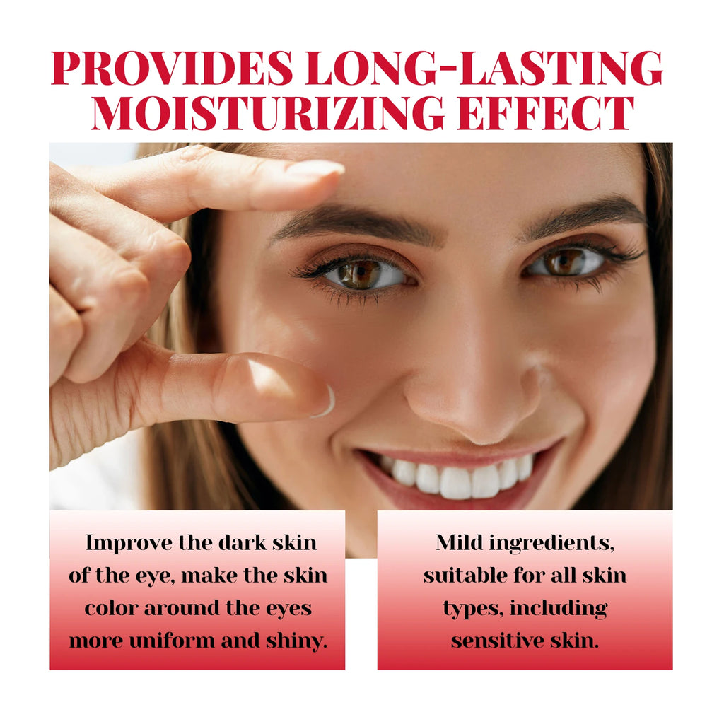 Retinol Eye Cream Stick Lightening Dark Circles Firming Skin Anti-Wrinkle Firming Brightening Eye Repair for Women Eyes Care Qme