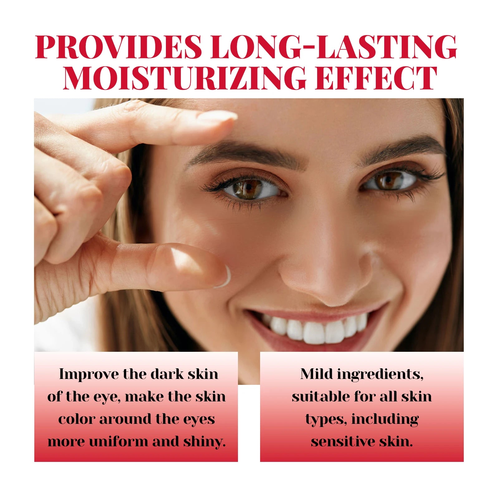 Retinol Eye Cream Stick Lightening Dark Circles Firming Skin Anti-Wrinkle Firming Brightening Eye Repair for Women Eyes Care Qme