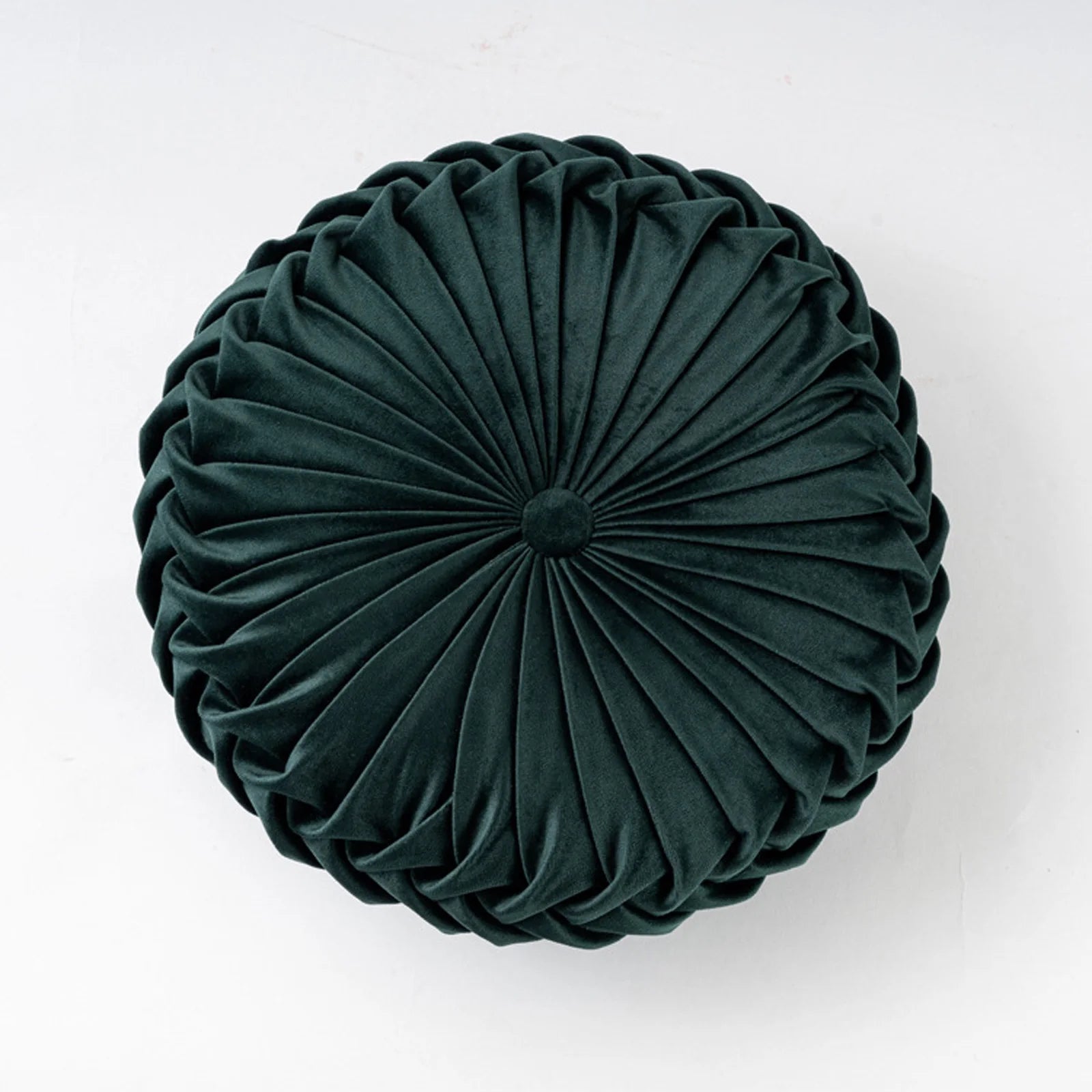 35cm Round Shaped Pillow Solid Color Drifting Window Tatami Cushion Thickened Soft and Comfortable Chair Cushion Home Sofa Decor Qme Other Dark Green