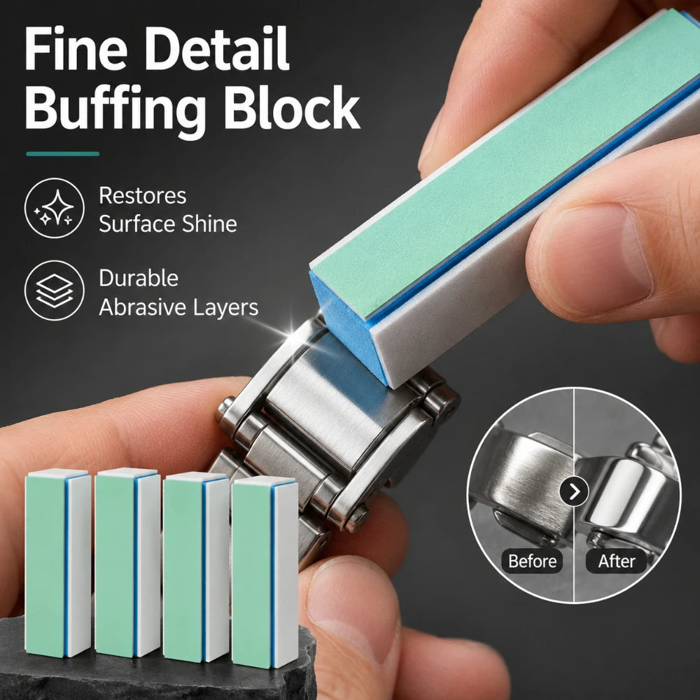 Multi Mesh Surface Polishing Rod 1/10Pcs Portable Watch Maintenance Tool Efficient Buffing Stick For Mini Wristwatch Accessories Qme