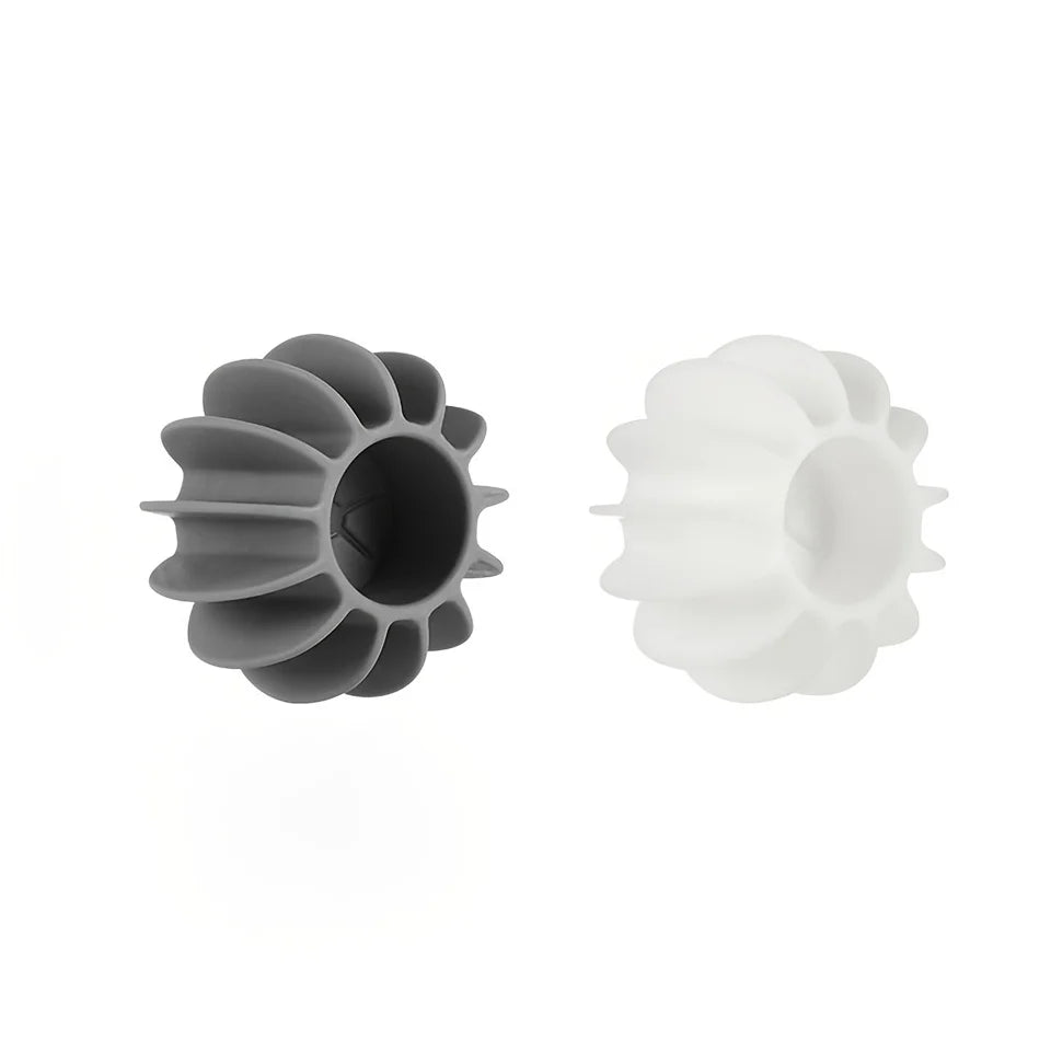 2 Anti Entanglement Laundry Balls Clothing Cleaning Prevent Clothes Qme