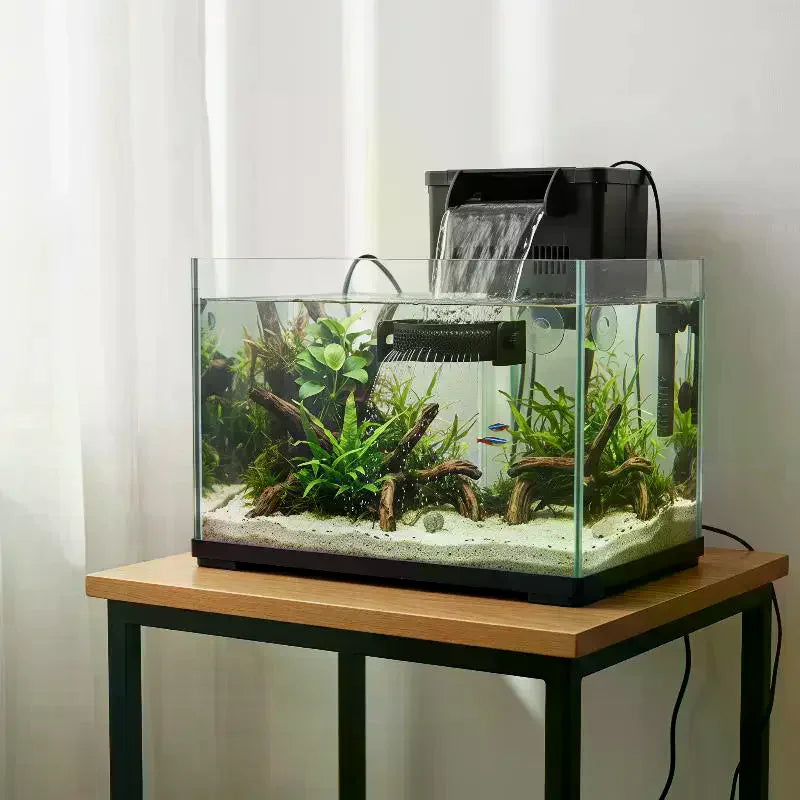 Aquarium Filter Baffle With Suction Cups, Fish Tank Flow Controller, Water Surface Calmer& Flow Reducer For Betta Fish And Shrim Qme