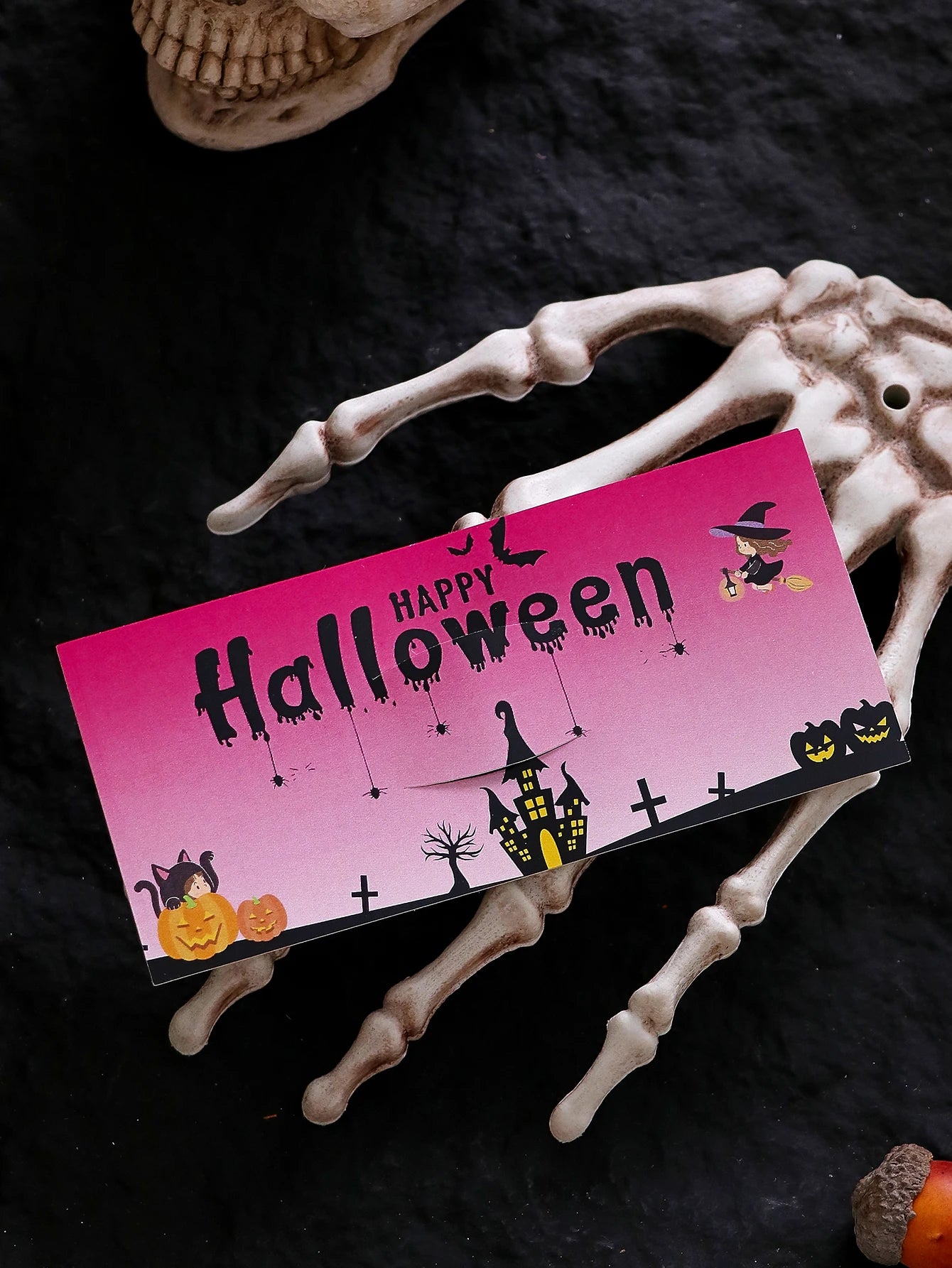30-Pack Halloween Glow Sticks: Fun Glow Sticks Designed Specifically for Halloween, Featuring 3 Different Designs to Celebrate Qme 30Pcs Pink Other Other