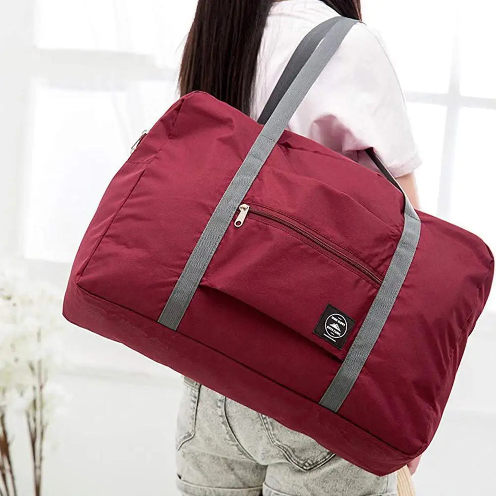 Travel Duffle Storage Bag Oxford Cloth Large Capacity Waterproof Qme