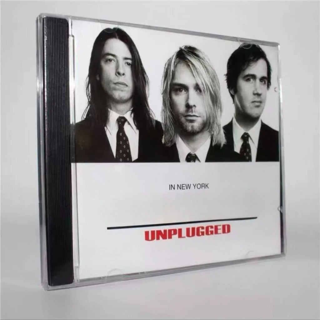 Alternative Acoustic Live Album, Black White Formal Suit Band Group Portrait Cover New York Unplugged Live Collectible Audio CD Qme IN NY