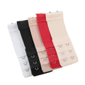 2 Hook Bra Extender Women's Elastic Extension Strap Clip Expander Qme MULTI one size