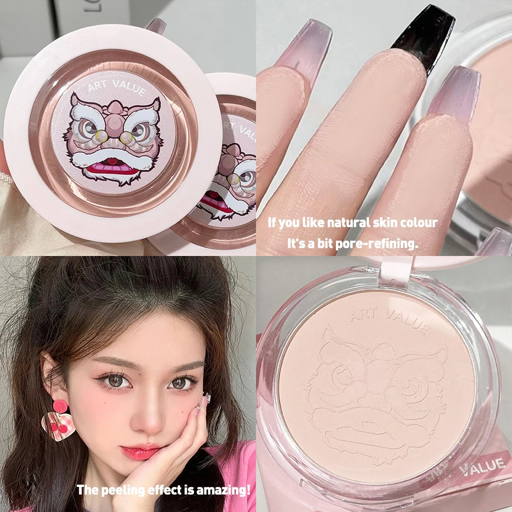 24 Hours Oil Control Makeup Powder Moisturizing Brightening Ultra-matte Press Powder Nature Waterproof Lasting Setting Powder Qme