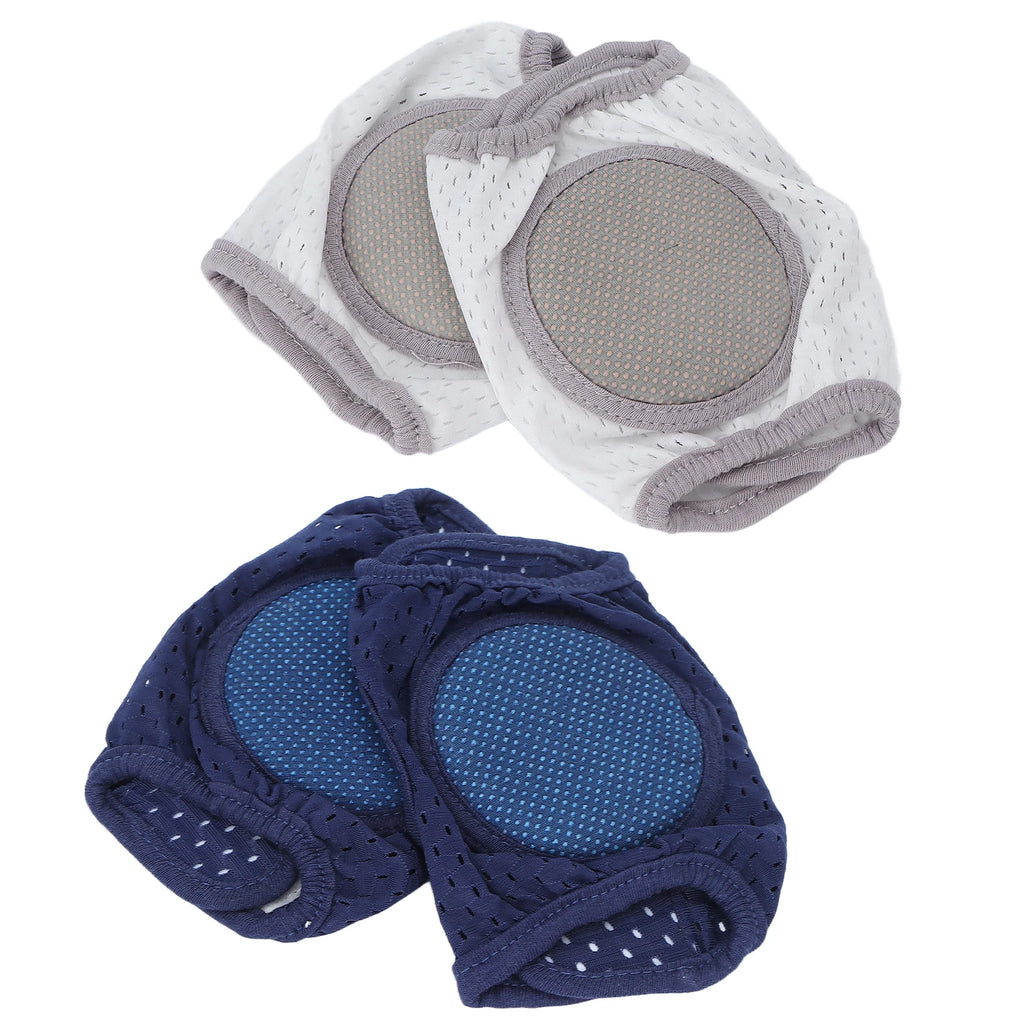 Baby Crawling Pads Soft Cotton Elastic Unisex Prevent Slip Infant Knee Cover Baby Knee Protectors Crawling Knee Pad Qme
