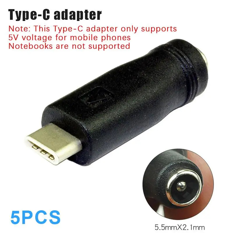 Multi C Tablet Micro USB 20 DC Power Jack Adapter Replacement Travel Qme A9