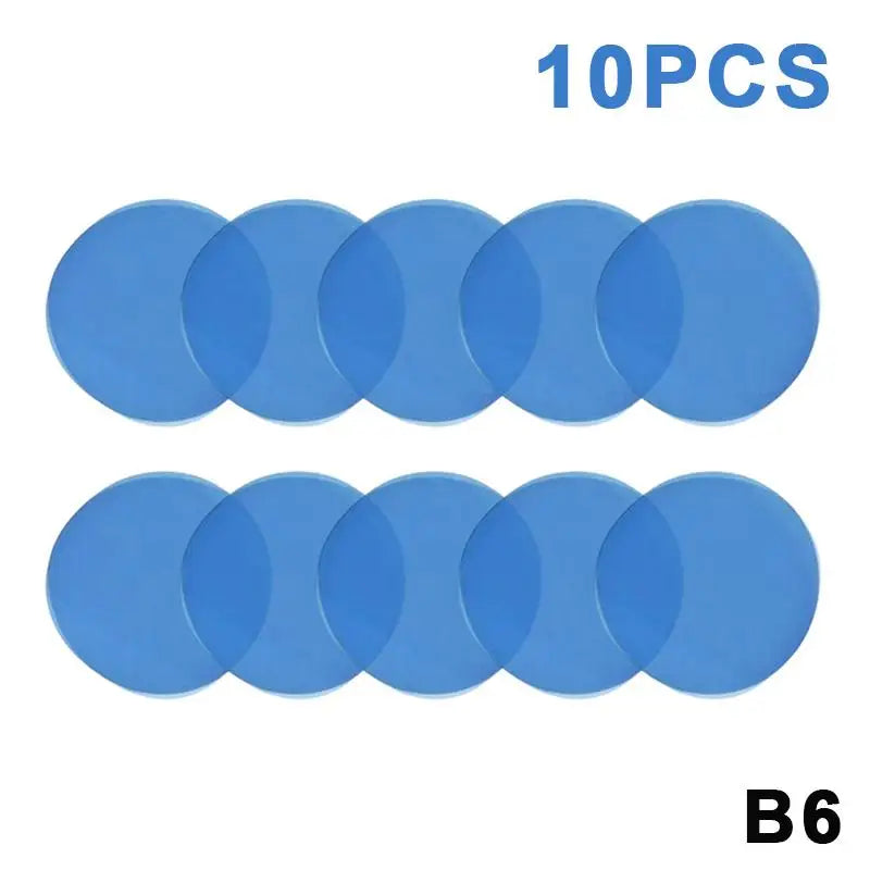 DIY Warm Light Film Stickers (74mm) Color Changing Sheets for Lamps Easy Apply Ambiance Decals for Bedroom & Party Decoration Qme B6