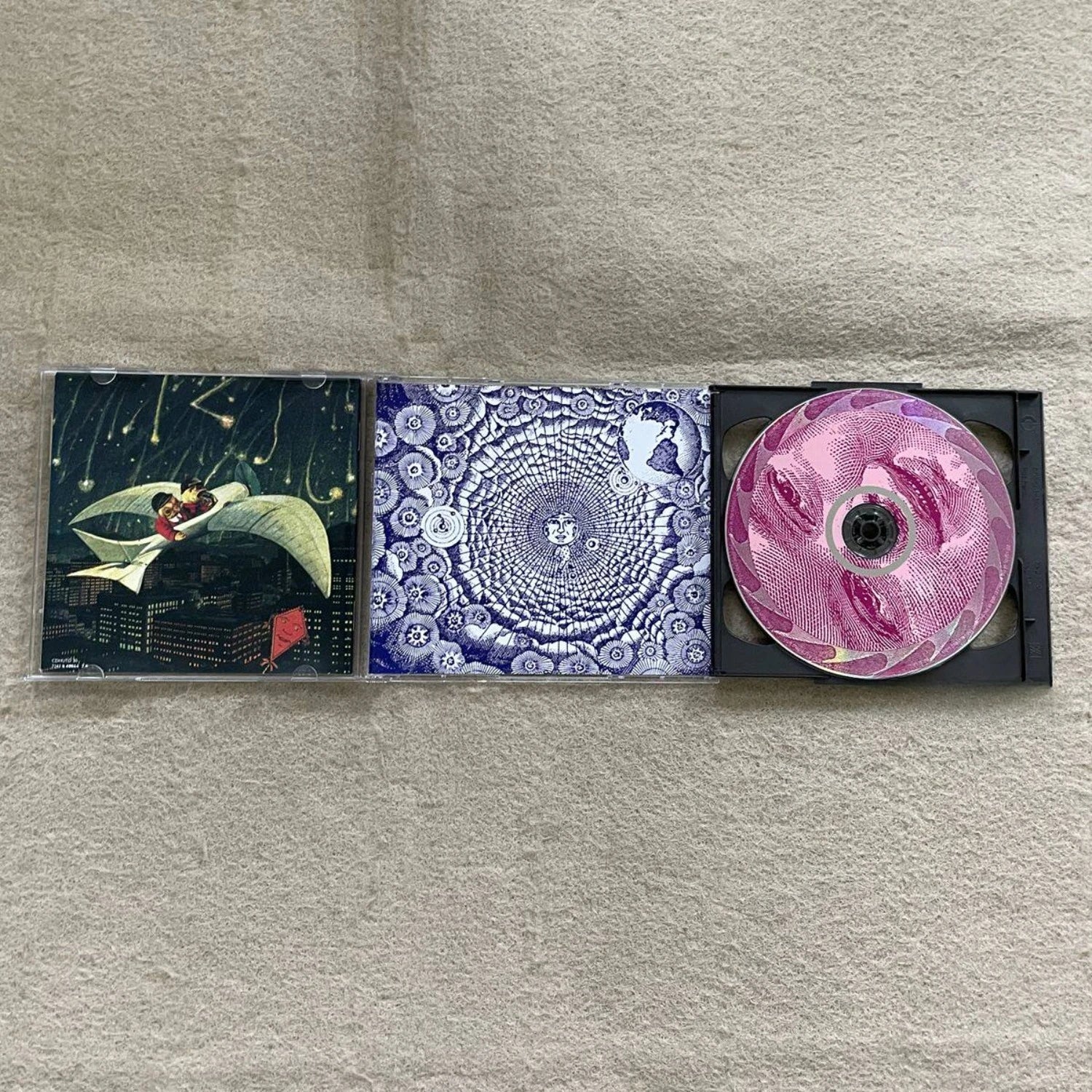 Vintage Rock CD, Featuring Narrative Tracks Including Tonight Tonight, Creating An Immersive Audio Field Wrapped in Starlight Qme