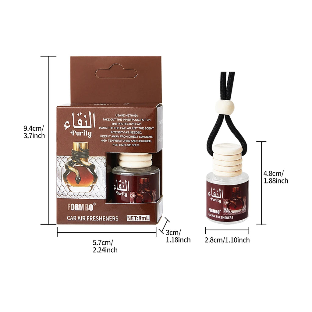 Car Fragrance Interior Accessories Fresh Clean Scent Long-lasting Qme