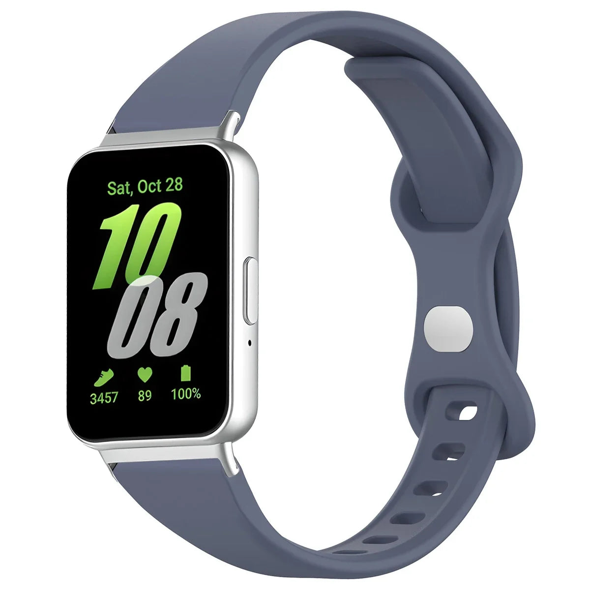 Strap for Galaxy Fit 3 Watch Strap Samsung Girls Adapter Woman Accessories Strap Band Bracelet Silicone Women Bracelet Qme HU for Galaxy Fit 3
