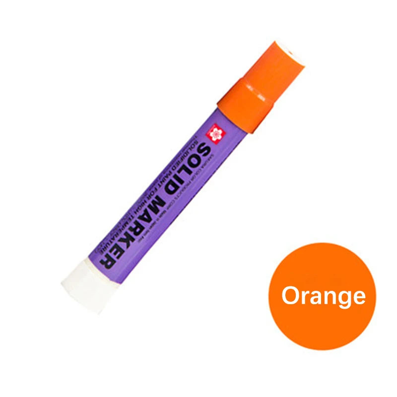Sakura Solid Paint Pen Japan XSC Industrial Tire Marker Metal Use Qme A8