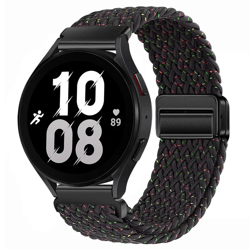 20mm 22mm nylon strap For Huawei watch 4/GT4/2/3 Pro Amazfit GTR 4 Magnetic breathable watchbands For Samsung Galaxy watch 6 5 4 Qme UNB0138B-Unity For other 20mm