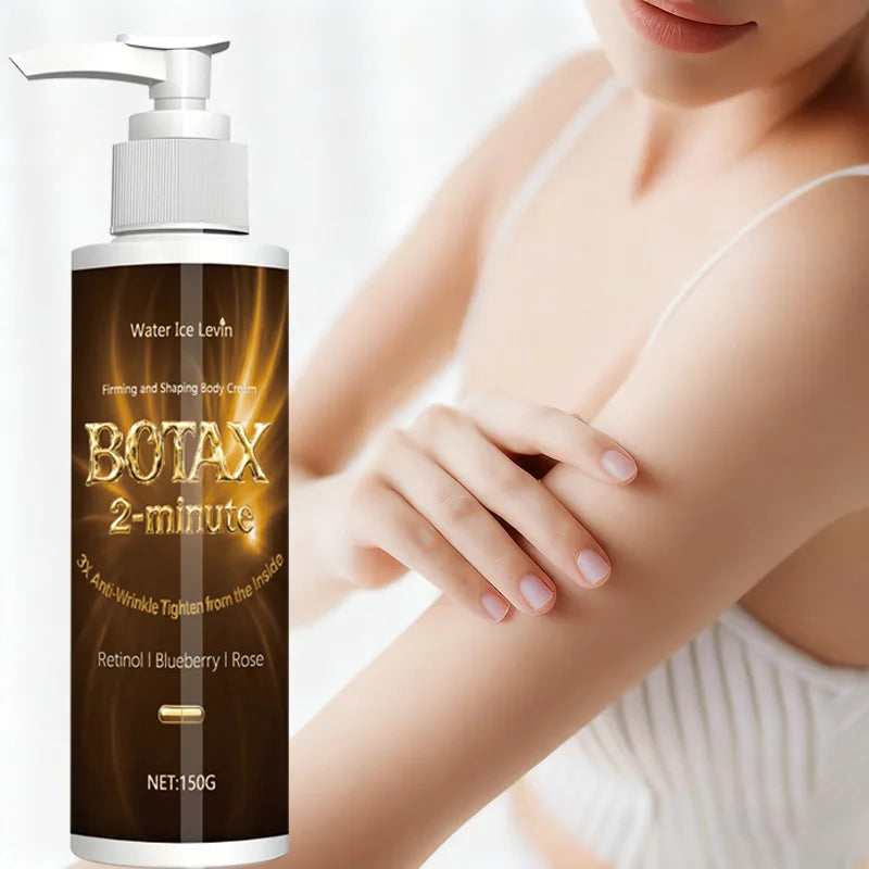 3x Anti-Wrinkle Firming Body Cream with Retinol, Blueberry & Rose for Results in 2 Minutes. Qme