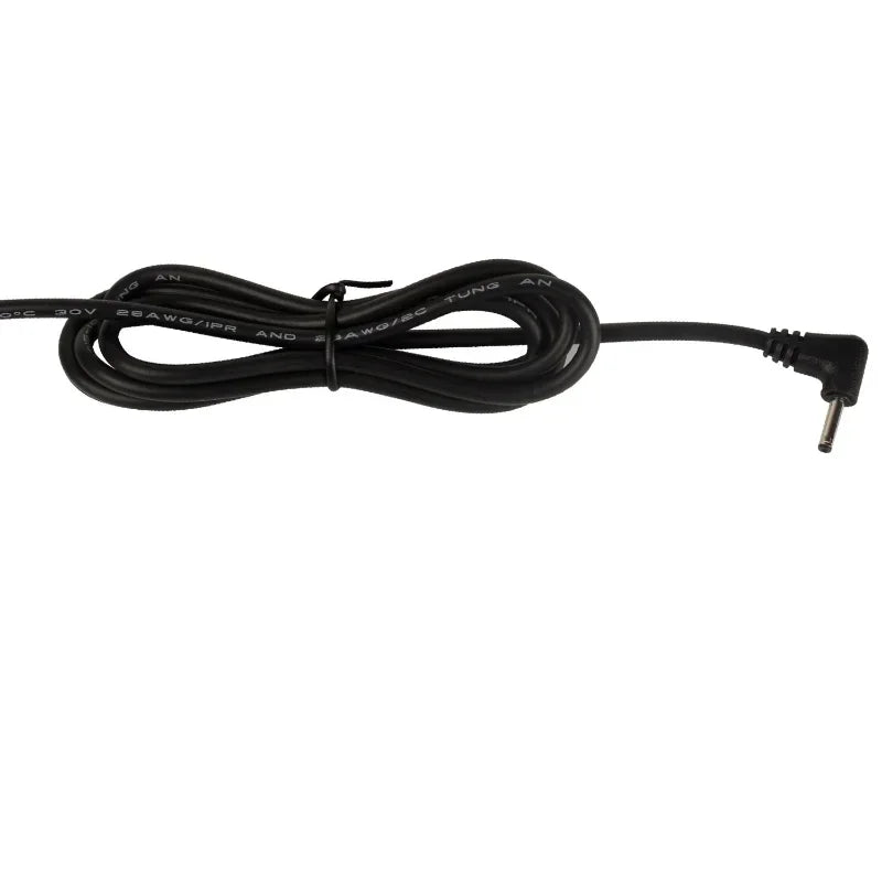 Universal DC3.5MM Charger Adapter with Switch For Auto Car DVR Camera GPS Navigation Input 12V Ouput 5V Cable Length 3.5m Qme