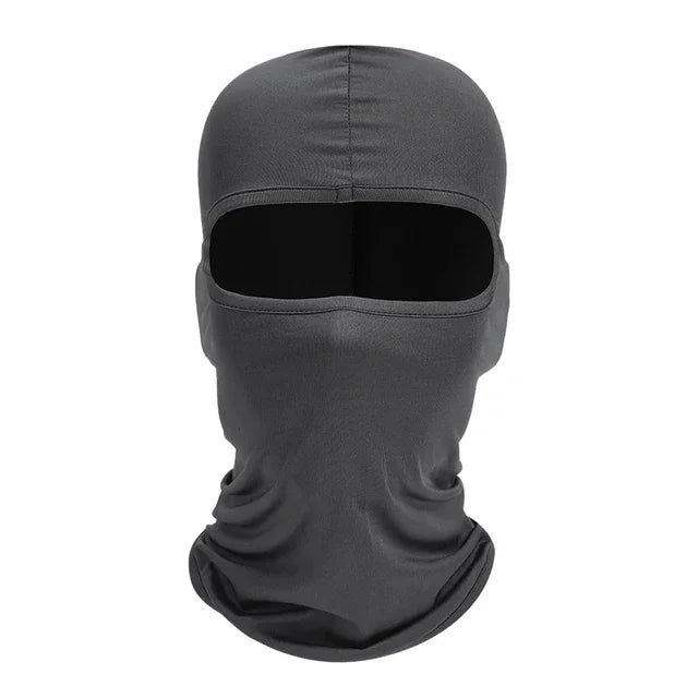 Balaclava Full Face Mask Hiking Cycling Camping Hunting Airsoft Cap Bike Head Cover Summer Men Women Ski Mask Hiking Scarves Qme Dark Gray