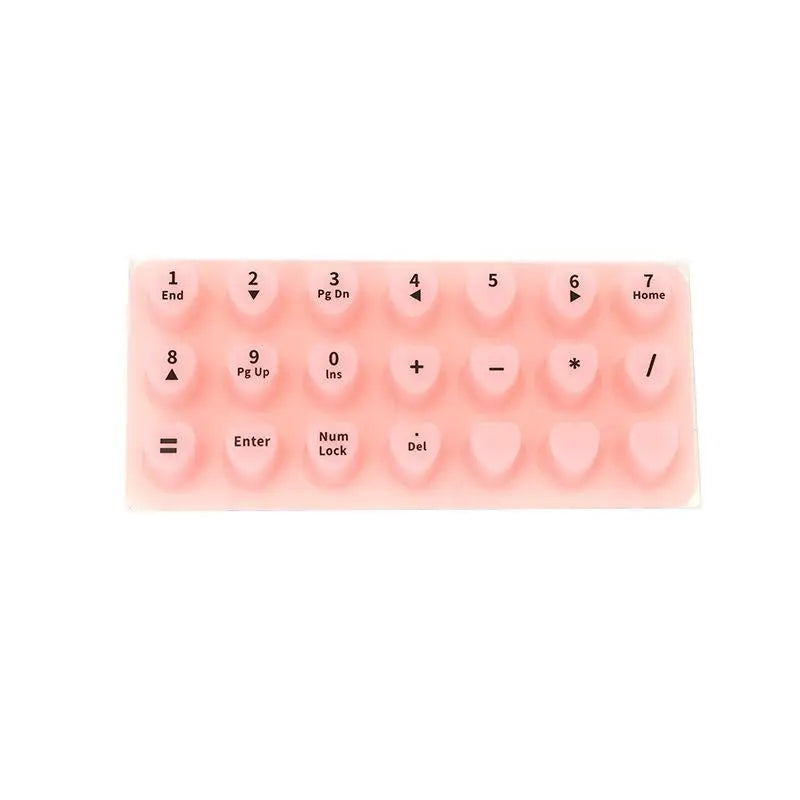 Ultra-thin Silicone Keycap Sticker Long Nails Dustproof Waterproof Qme A9