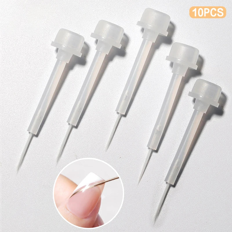Disposable Nail Art Brush Liner Painting Pen Manicure Tools Brushes Qme